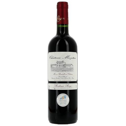 Merlot/Cabernet - Chateau Mazetier - Cru Bourgeois - Bordeaux - France