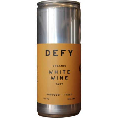 Defy Organic Canned Wine - White - 250ml