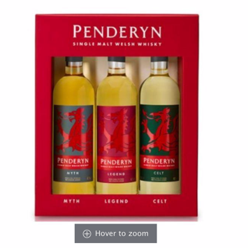 Penderyn Whisky Trio Gift Set