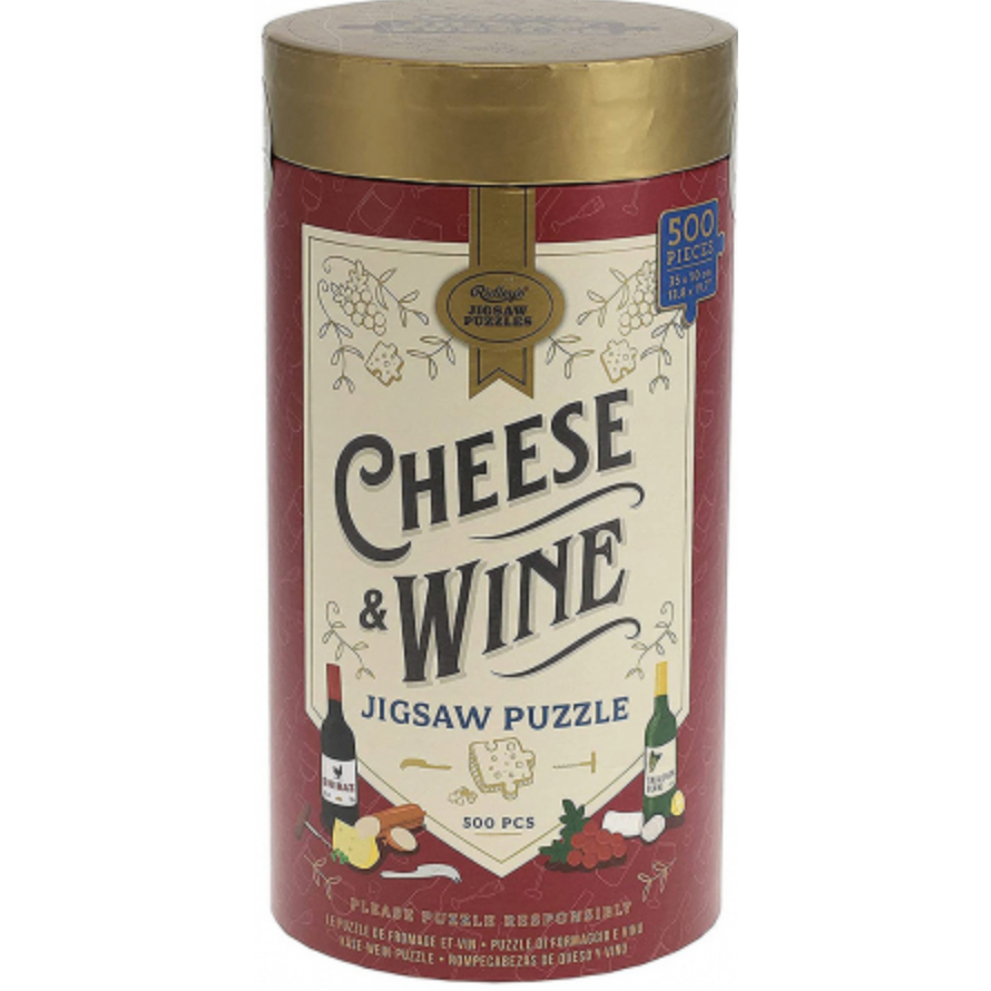 Cheese & Wine Lover's Jigsaw Puzzle The Somerset Wine Co